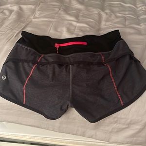 Small Black/Grey Lululemon Shorts
